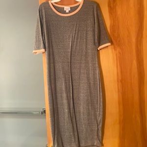 Lularoe Julia dress. Midi dress. Like new dress. Bodycon dress